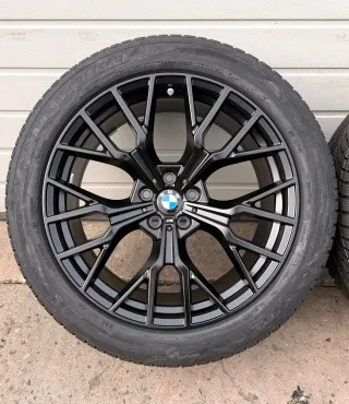 4x Original BMW 7er G70 i7 X3 G45 20 Zoll Winterräder Y Speiche M911 DOT25 NEU - Bild 5