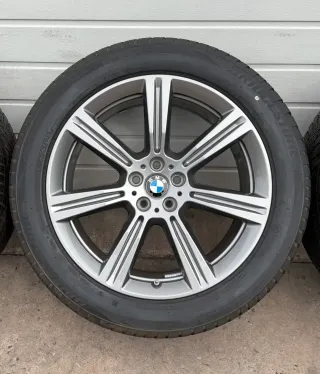 4x Original BMW X5 G05 X6 G06 20 Zoll Winterräder Sternspeiche 736 6883753 DOT21 8mm - Bild 4