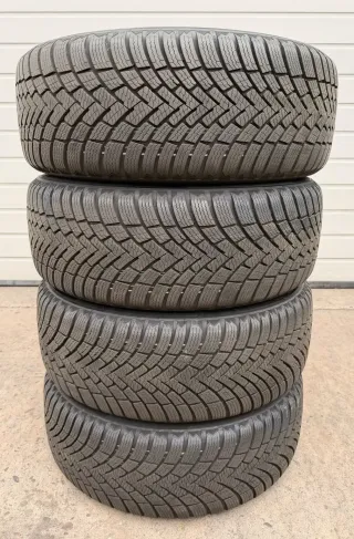 4x Original Mercedes C Klasse W206 S206 17 Zoll Winterräder A2064014400 DOT25 8-9mm - Bild 8