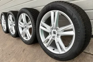 4x Original Seat Ateca 5FP 18 Zoll Winterräder Performance III 575601025G DOT23 8mm - Bild 1