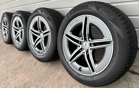 Background image for 4x Original Mercedes GLC 43 AMG C254 X254 19 Zoll AMG Winterräder A2544011000 Winterräder 235/55 R19 DOT23 8mm