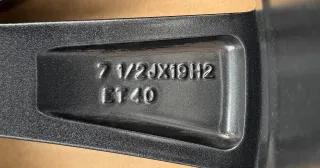 4x Original Skoda Kodiaq II PS7 19 Zoll V Speiche Alufelgen 57H601025D - Bild 8