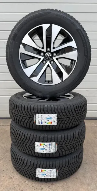 4x Original VW Tiguan III CT1 Tayron R41 17 Zoll Winterräder Toulouse DOT26 NEU - Bild 7