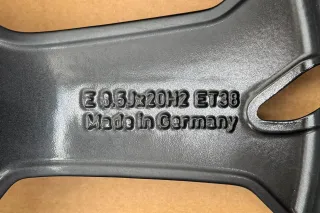 4x Original Audi Q3 SQ3 RSQ3 F3 20 Zoll Alufelgen 83A601025AC 8,5x20 ET38 DEMO - Bild 7