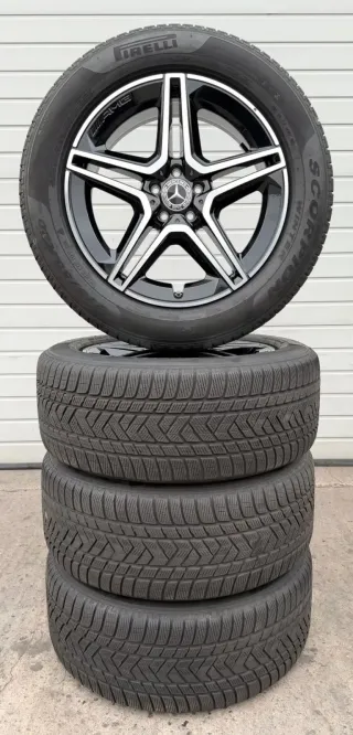 4x Original Mercedes GLE V167 20 Zoll AMG Winterräder A1674013200 A1674013300 DOT21 6-7mm - Bild 6