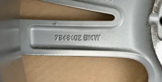 1x Original BMW 2er AT F45 GT F46 18 Zoll Alufelge Doppelspeiche M486 7848602 8,0Jx18 ET57 - Bild 5