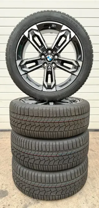 4x Original BMW X1 iX1 U11 X2 IX2 U10 19 Zoll Winterräder Doppelspeiche M871 DOT23 - Bild 7