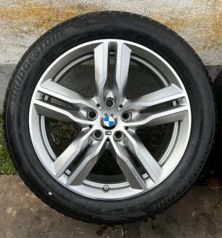 4x Original BMW X1 F48 X2 F39 18 Zoll Winterräder Doppelspeiche M570 Runfalt DOT17 6-7mm ! - Bild 6