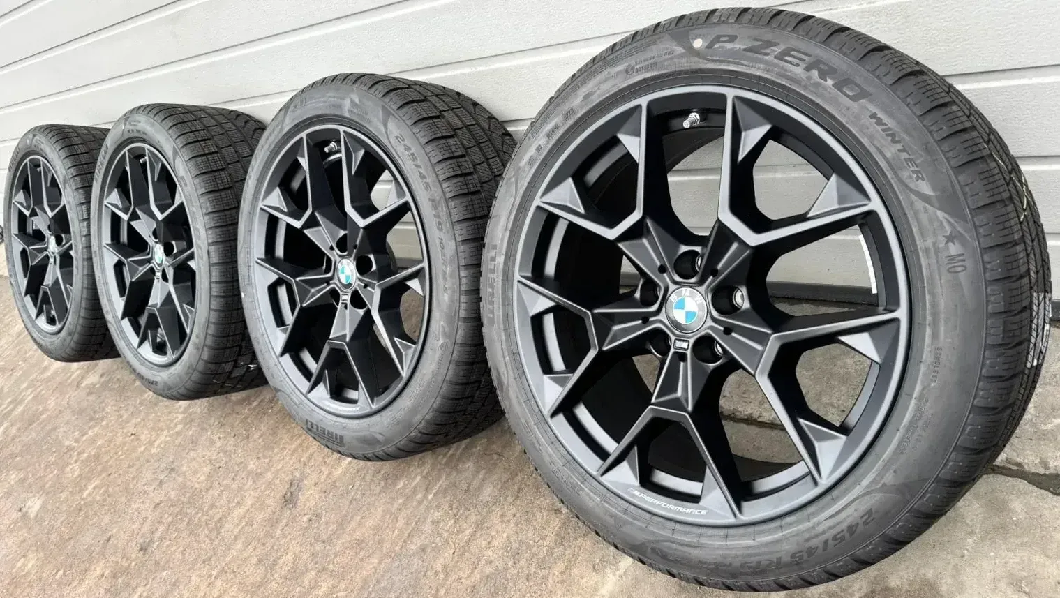 4x Original BMW 5er I5 G60 G61 19 Zoll Winterräder Performance M942 RDK DOT25 RDK NEU - Bild 1