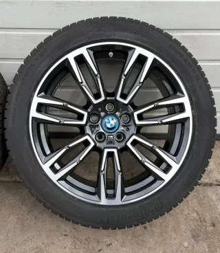 4x Original BMW 5er I5 G60 G61 19 Zoll Winterräder Doppelspeiche M935 245/275 DOT22 NEU - Bild 2