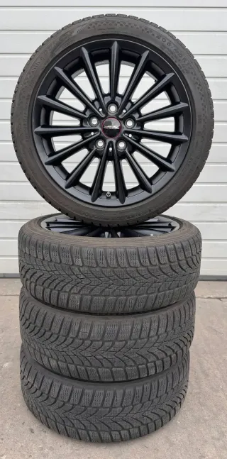 4x Original Mini Cooper S 17 Zoll Winterräder Multi Spoke 505 Runflat DOT22 6,7-8mm - Bild 6