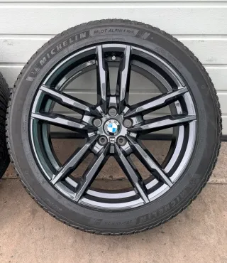 4x Original BMW X3M F97 X4M F98 20 Zoll Winterräder Doppelspeiche M764 8059723 8059724 DOT19 NEU - Bild 2