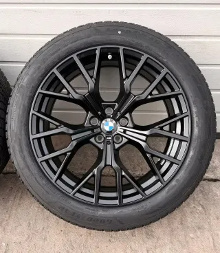 4x Original BMW 7er G70 i7 X3 G45 20 Zoll Winterräder Y Speiche M911 DOT25 NEU - Bild 2