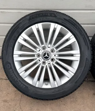 4x Original Mercedes C Klasse W206 S206 17 Zoll Winterräder A2064014400 DOT25 8-9mm - Bild 5