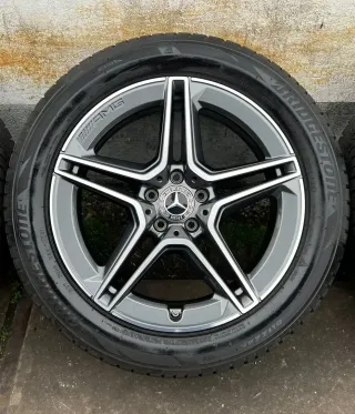 Original Mercedes GLA H247 GLB X247 19 Zoll AMG Winterräder A2474011500 DOT21/22 TOP - Bild 3