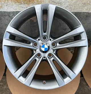 4x Original BMW 3/4er F30 F31 F32 F36 18 Zoll Doppelspeiche 397 Alufelgen 6796247 Ferric Grey NEU - Bild 3