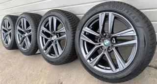 4x Original BMW Gran Coupe G26 & I4 18 Zoll Winterräder Doppelspeiche 853 DOT21 NEU - Bild 1