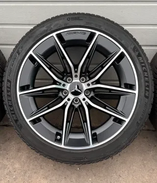 4x Original Mercedes E53 AMG W214 S214 20 Zoll Winterräder A2144011100 A2144011200 DOT23 6-7mm - Bild 4