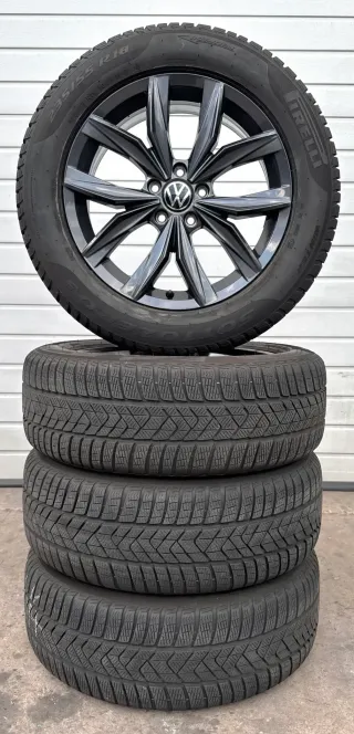 4x Original VW Tiguan II 5N AD1 All Space 18 Zoll Winterräder Kingston DOT25 6-8mm - Bild 6