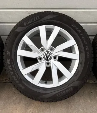 4x Original VW Passat 3G B8 16 Zoll Winterräder Aragon 3G0601025BJ DOT24 6-8mm - Bild 3