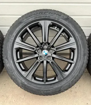 4x Original BMW X5 G05 X6 G06 20 Zoll Winterräder Sternspeiche M748 6883765 DOT22 6,8-7,5mmmm - Bild 4