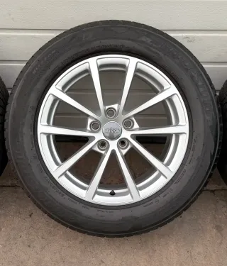 4x Original Audi A6 S6 4K C8 17 Zoll Winterräder 4K0601025 Alufelgen DOT20 5-7mm - Bild 4