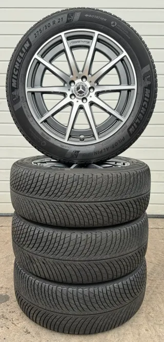 4x Original Mercedes GLS 63 AMG X167 21 Zoll AMG Winterräder DOT23 7,7-8,2mm - Bild 6