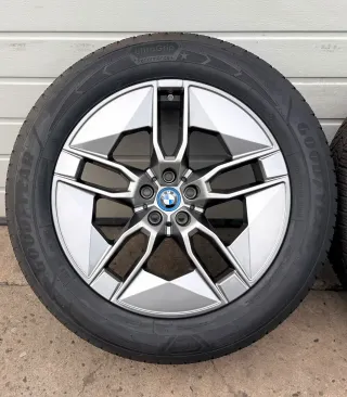 4x Original BMW IX i20 20 Zoll Winterräder Aerodynamik 1002 5A02653 DOT21 7-8mm - Bild 5