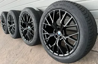 4x Original BMW 7er G70 i7 X3 G45 20 Zoll Winterräder Y Speiche M911 DOT25 NEU - Bild 1