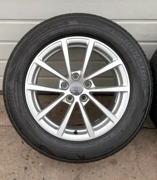 4x Original Audi A6 S6 4K C8 17 Zoll Winterräder 4K0601025 Alufelgen DOT20 5-7mm - Bild 6