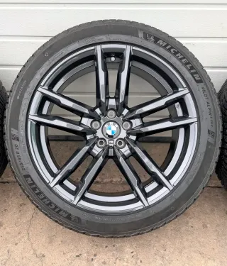 4x Original BMW X3M F97 X4M F98 20 Zoll Winterräder Doppelspeiche M764 8059723 8059724 DOT19 NEU - Bild 4