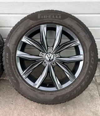 4x Original VW Tiguan II 5N AD1 All Space 18 Zoll Winterräder Kingston DOT25 6-8mm - Bild 2