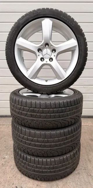 4x Original Mercedes SLK W172 SLC R172 17 Zoll Winterräder A1724013602 DOT18 5,5-6,5mm - Bild 7