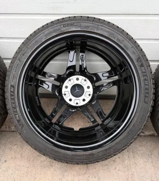 4x Original Mercedes A Klasse A35 AMG 18 Zoll Winterräder A1774014000 DOT21 7-7,5mm - Bild 6