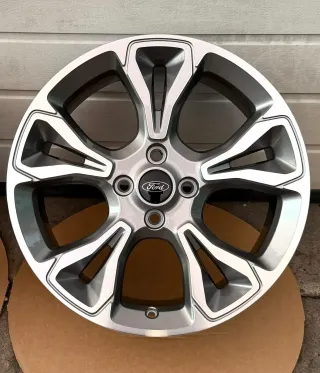 4x Original Fiesta ST MK8 18 Zoll Alufelgen H1BJ-1007-E1A 7,0Jx18 ET47,5 NEU - Bild 2