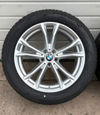 4x Original BMW 7er G70 i7 X3 G45 19 Zoll Winterräder Doppelspeiche 903 DOT26 NEU - Bild 5