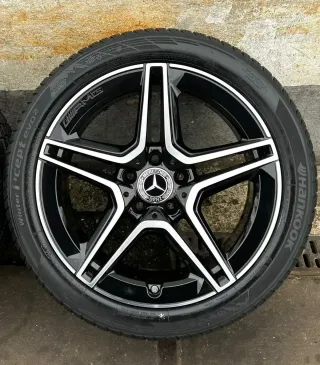 4x Original Mercedes A B Klasse W177 W247 CLA C118 18 Zoll AMG Winterräder DOT24 NEU - Bild 2