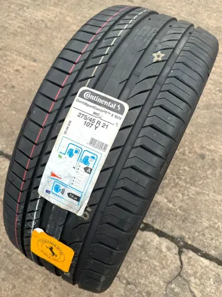 1x Sommerreifen 275/45 R21 107Y Continental Conti Sport Contact 5 SUV MO DOT19 NEU - Bild 2
