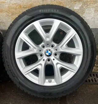 4x Original BMW X1 F48 X2 F39 17 Zoll Winterräder Y Speiche 574 6856076 DOT17 6-7mm - Bild 2