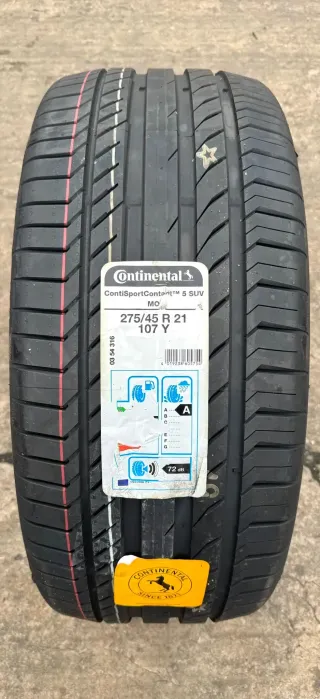 1x Sommerreifen 275/45 R21 107Y Continental Conti Sport Contact 5 SUV MO DOT19 NEU - Bild 1