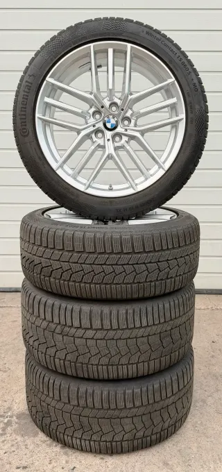 4x Original BMW 5er I5 G60 G61 19 Zoll Winterräder Dreifachspeiche 933 DOT23/24 7-8mm - Bild 7