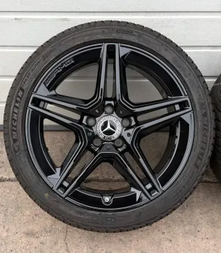 4x Original Mercedes A Klasse A35 AMG 18 Zoll Winterräder A1774014000 DOT21 7-7,5mm - Bild 5