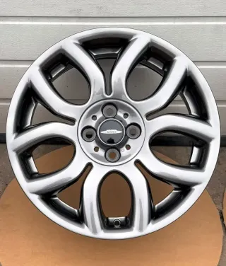 4x Original Mini R50 R52 R53 R55 R56 17 Zoll Alufelgen Flame Spoke R97 677568513 NEU - Bild 4