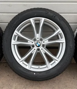 4x Original BMW 7er G70 i7 X3 G45 19 Zoll Winterräder Doppelspeiche 903 DOT26 NEU - Bild 4