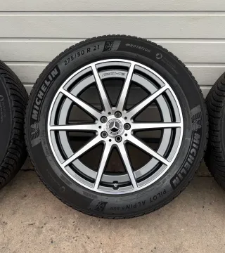 4x Original Mercedes GLS 63 AMG X167 21 Zoll AMG Winterräder DOT23 7,7-8,2mm - Bild 4