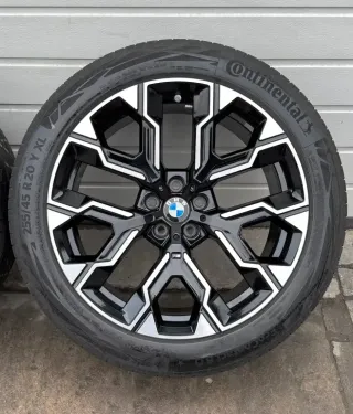 4x Original BMW 7er G70 i7 X3 G45 20 Zoll Sommerräder Doppelspeiche M1036 DOT25 6-6,7mm - Bild 2