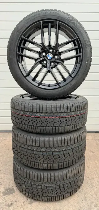 4x Original BMW 5er I5 G60 G61 19 Zoll Winterräder Dreifachspeiche 933 245-275 DOT22 NEU - Bild 7