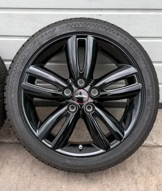 4x Original Mini Cooper S 17 Zoll Winterräder Track Spoke 562 6866366 DOT20 7-8mm - Bild 2