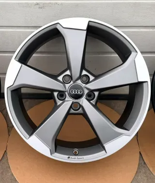 4x Original Audi A3 S3 RS3 8V 19 Zoll Alufelgen Rotor 2 8V0601025CF 8,0JX19 ET49 NEU - Bild 4