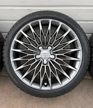 4x Original Audi A3 S3 8V 18 Zoll Winterräder S Line 8V0601025AE Grey DOT25 NEU - Bild 3